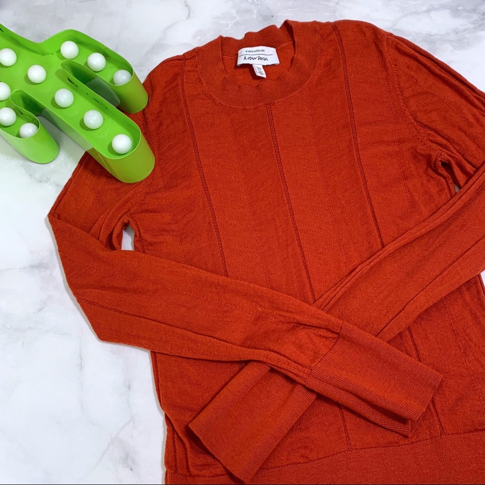 & Other Stories orange sweater